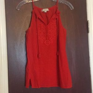 Loft embroidered Summer top